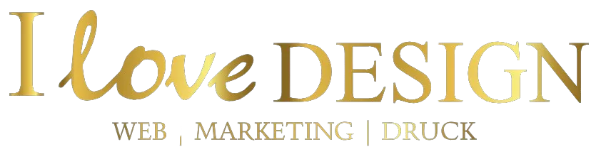 i love design logo